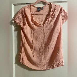 Pink Soho Coquette Blouse